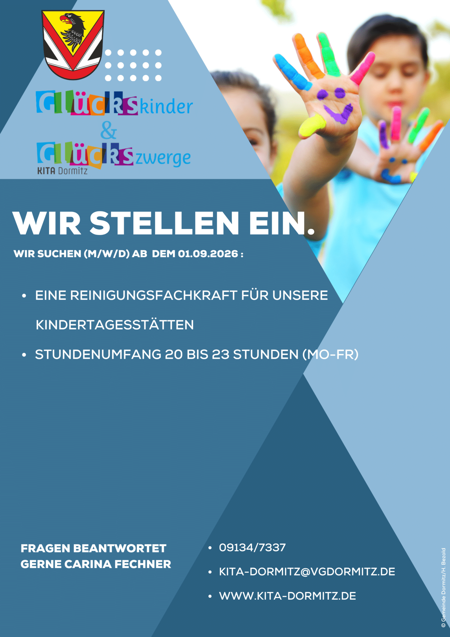 Wir stellen ein - Reinigungsfachkraft